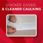 Peel & Stick Caulk in use