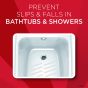 Prevent bathtub falls