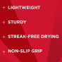 Squeegee benefits